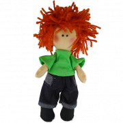 Muñeco Pelirrojo Trapo
